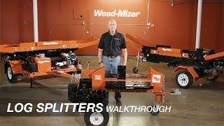 Log Splitter Walkthrough  WoodMizer [upl. by Toh]