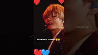 I love you quotVquot I very love him😭🥺btslover Vlover btsmember btsfansunite btsarmy [upl. by Airehtfele170]