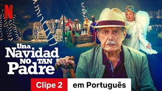 Una Navidad no tan padre Clipe 2  Trailer em Português  Netflix [upl. by Becki791]