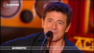 Patrick Bruel  Lequel de nous acoustic 2013 [upl. by Naujet]