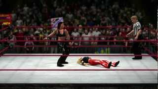 RatedR Lita hits her finisher in WWE 13 Official [upl. by Accemahs]