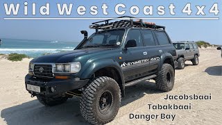 Wild West Coast 4x4ing JacobsbaaiTabakbaaiSwartriet 1HZ 80 Series LandCruiser in SandDunes [upl. by Lippold]