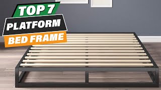 7 MustHave Platform Bed Frames for Modern Homes [upl. by Hamfurd]