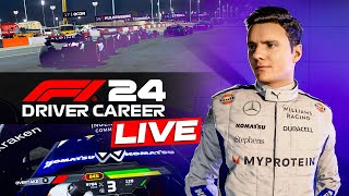 F1 24 BRAND NEW DRIVER CAREER MODE 110 Ai discord tache newvideo [upl. by Eillam767]