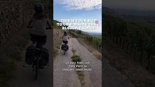 Whats not to love about France wine biking and small Belle towns alsace france wine explore [upl. by Vaas]