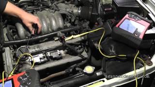 How to test an ignition coil with a test light Nissan COP design [upl. by Lezley]