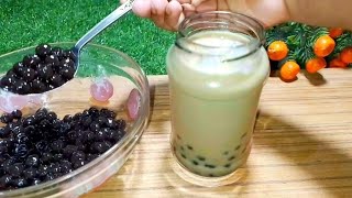 How to make boba coffee drink at home  How to make boba at home [upl. by Tal291]