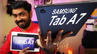 Samsung Galaxy Tab A7 Malayalam Unboxing 🔥🔥🔥 Best Tablet under 20000⚡⚡⚡ [upl. by Adihahs765]