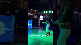 Listón de tu pelo cover Ángeles azules karoke cumbia 😁❤️🎶 [upl. by Deadman]