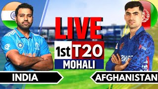 India vs Afghanistan T20 Live Score amp Commentary   IND vs AFG Live Commentary livestream [upl. by Torrie]