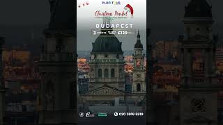 🎄Budapest Christmas Market Trip for £129 – Flights amp Breakfast with 4 Hotel🏨planmytourofficial [upl. by Felton461]