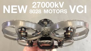 NEW Whoop MOTORS from VCI  8028 27000kV  75mm Whoop  Testing on different Racetracks [upl. by Ormand]