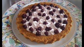 CROSTATA ALLE MORE⭐RITA CHEF  Senza cottura è fresca e gustosa [upl. by Shanleigh827]