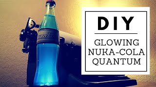 DIY Light Up Nuka Cola Quantum  Nerd Builds [upl. by Acisse379]