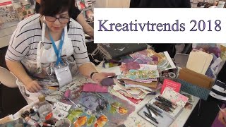 Ein Besuch der Creativeworld 2018  Fachmesse für Hobby und Basteln in Frankfurt [upl. by Haimirej]