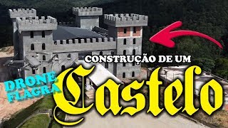 DRONE flagra CASTELO em construção no BRASIL fpv [upl. by Viafore]