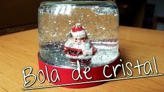 DIY Adorno de navidad  Bola de cristal [upl. by Yengac]