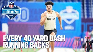 Every Running Backs 40 Yard Dash [upl. by Weissman]