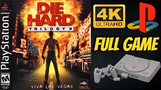 Die Hard Trilogy 2 Viva Las Vegas  PS1  4K60ᶠᵖˢ UHD🔴 Longplay Walkthrough Full Movie Game [upl. by Esadnac311]