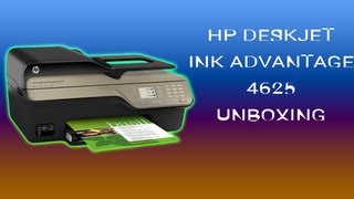 Unboxing 10  HP Deskjet Ink Advantage 4625 [upl. by Alford]