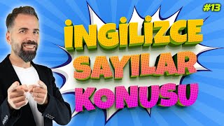 İngilizce Sayılar Konu Anlatımı 13 [upl. by Gautea917]