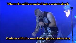 Cliffs of Gallipoli  Sabaton Lyrics English  Português [upl. by Gratianna]