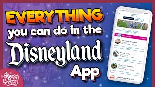 EVERYTHING You Can Do in the Disneyland App  Mobile Order amp More [upl. by Dambro797]