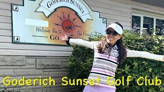 Welcome to the beautiful Goderich Sunset Golf Club in Ontario Canada 🇨🇦 [upl. by Guarino]