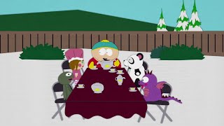 South Park S01E13  Cartmans Back Yard Tea Party With Clyde Frog southpark cartoon lol [upl. by Amihc]