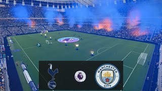 Tottenham vs Man City  EFL Carabao Cup 2425 Full Match Highlights Skillful PES gameplay [upl. by Hamlin]