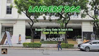 Landers BGC All Produce 50 OFF Sep 20 2024 [upl. by Dominus]