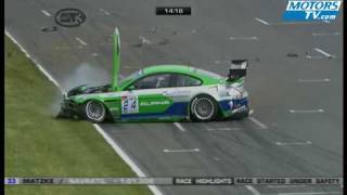 FIA GT3 Crash at Oschersleben 2009 [upl. by Brigette704]