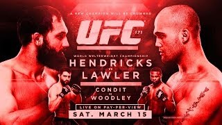 UFC 171 Johny Hendricks vs Robbie Lawler Predictions [upl. by Aicirtal667]