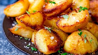 The BEST Crispy Roast Potatoes [upl. by Ardnaid]