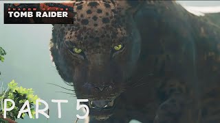 SHADOW OF THE TOMB RAIDER Story Part 5  FIGHT WITH TIGERS Commentary [upl. by Jamila]