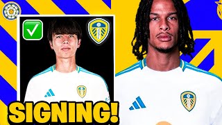 Ao Tanaka amp Isaac Schmidt SIGNING For Leeds United  Leeds United Transfer News [upl. by Evelin]