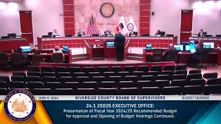 June 11 2024 Riverside County Board of Supervisors Meeting  Spanish [upl. by Higgs]