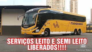 ANTT LIBERA SERVIÇOS LEITO E SEMI LEITO PARA A NOVA ITAPEMIRIM [upl. by Knobloch]