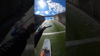 GoPro  Wakeskating a Dam 🎬 Loïc Benoit Shorts Wakeskate [upl. by Matthias357]