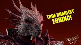 Patch 7 Dark Urge Bhaalist true ending [upl. by Pincince]