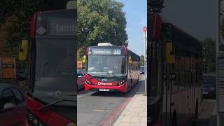 First Day New London Bus Route 310 seen in Stamford Hill 37532 london londonbus buses new [upl. by Sothena]