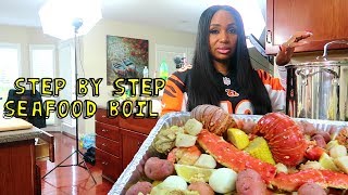 How to Cook a Seafood Boil Step by Step [upl. by Aynatahs]