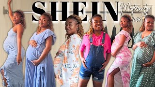 SHEIN MATERNITY HAUL 2024  SHEIN TRYONHAUL  ZIMBABWEAN YOUTUBER  LATELY MRS C [upl. by Lewls]