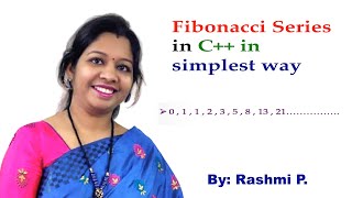 Fibonacci series in C Lecture 33  C program for Fibonacci series  Fibonacci series [upl. by Nahgem]