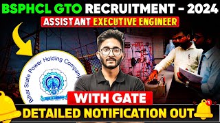 BSPHCL Recruitment 2024  Jobs for GATE Qualified Students  Complete Details [upl. by Helene]