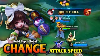 BUILD EMBLEM CHANGE ATTACK SPEED THE BEST  MOBILE LEGENDS [upl. by Hassi565]