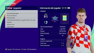 Zvonimir Zvone´´ Boban  PES Clasico Face Bodyamp Stats [upl. by Zetniuq170]