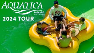 Aquatica San Antonio 2024 Water Park Tour  New Tikitapu Splash amp Expanded Dining Options [upl. by Edelstein]