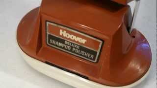 VINTAGE HOOVER DELUXE FLOOR SHAMPOOER POLISHER [upl. by Ehling]