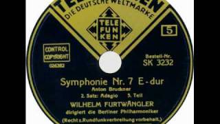 Bruckner 7 Adagio Furtwängler BPO 1942 13 [upl. by Bryanty]